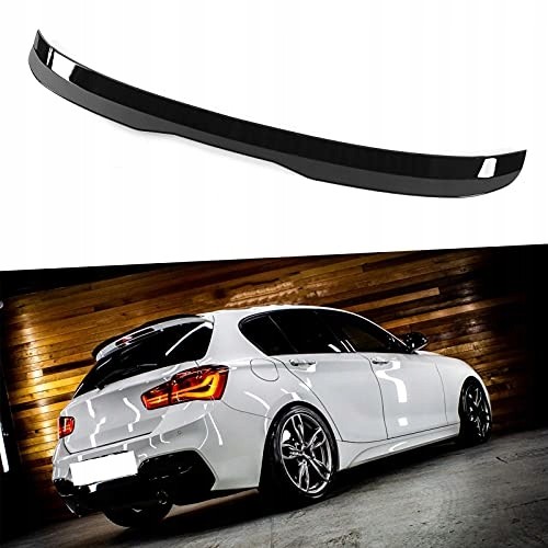 AD BRAKE B09BYYSXVG Задній спойлер для BMW 1 серії F20 2011-2020, чорний глянцевий, замінник