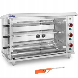 Китай WEW-SC-HP-1029506 Газовий вертел Royal Catering на 15 курей 15 кВт Пропан-Бутан для закладів громадського харчування