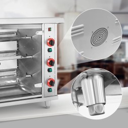 Китай WEW-SC-HP-1029506 Газовий вертел Royal Catering на 15 курей 15 кВт Пропан-Бутан для закладів громадського харчування