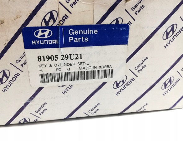 Hyundai OE 81905-29U21 0 НАБІР Вкладишів ЗАМОК ЗАПАЛЮВАННЯ КЛЮЧІВ LANTRA ELANTRA 8190529U21 OE!