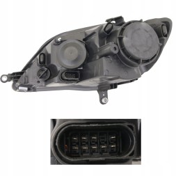 TYC 20-12157-05-2 Фара лампа фронт tyc vw golf v 5 + plus 5м 5м0 2005-2009 r