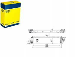 MAGNETI MARELLI 351319204270 Magneti marelli 351319204270 перезарядний охолоджувач повітря