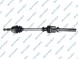 GSP 250386 Приводна піввісь renault 250386 gsp