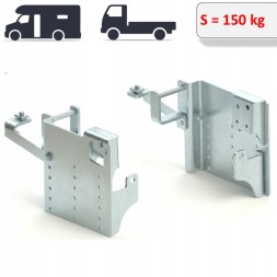 XIMPLIO RV-ADP-001-SILVER Подовжувач рами для Fiat Ducato, Peugeot Boxer, Citroen Jumper (оцинкований)