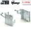XIMPLIO RV-ADP-001-SILVER Подовжувач рами для Fiat Ducato, Peugeot Boxer, Citroen Jumper (оцинкований)