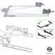 XIMPLIO RV-ADP-001-SILVER Подовжувач рами для Fiat Ducato, Peugeot Boxer, Citroen Jumper (оцинкований)