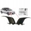 PSA 1606221580 РЕШІТКА БАМПЕРА CITROEN PEUGEOT 1606221280 ОРИГІНАЛ
