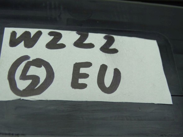 Mercedes-Benz OE A2229009513 GBI_BMW 5 EU MERCEDES S-KLASA W222 13-20 HEAD UP DISPLAY HUD ЄВРОПА ОРИГІНАЛ