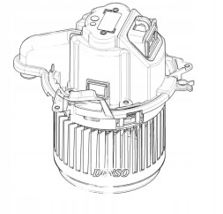 Denso DEA23022 Вентилятор пічки dea23022 denso