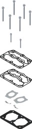 V-maxzone Part VIC-134817 Ремкомплект, компресор повітря 911 504 925 2 для DAF 95 XF, CF 75,
