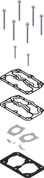 V-maxzone Part VIC-134817 Ремкомплект, компресор повітря 911 504 925 2 для DAF 95 XF, CF 75,
