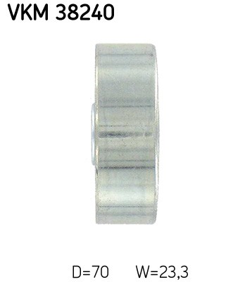 VKM38240 SKF Ролик
