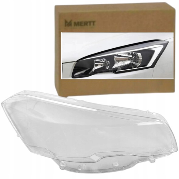 Mertt MRT-2032291 Peugeot 508 2015-2018 абажур скло фари передньої лампи правий новий