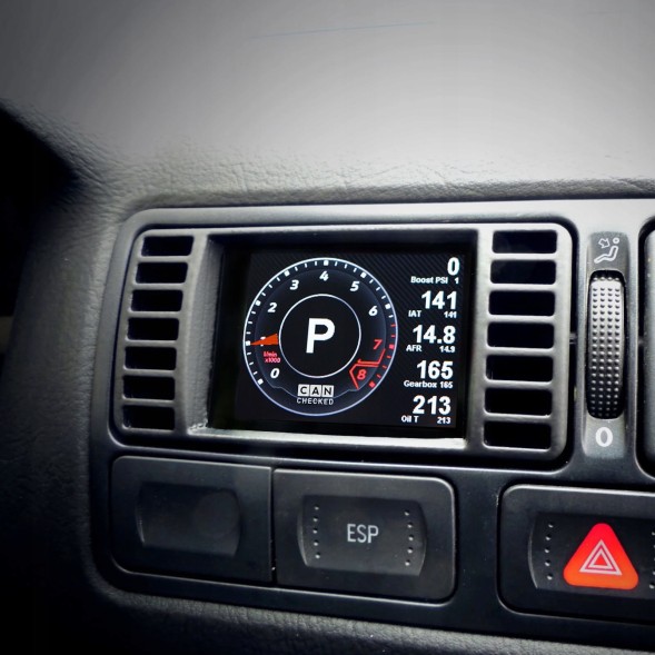 Китай CC32030 CANchecked Дисплей MFD28 Gen2 для VW Golf MK4 (Typ 1J) vFL LHD/RHD 1998-200