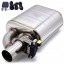 Китай DSE-MU-EMV002-63-SINGLE Активний вихлопний глушник з регулюванням звуку 63 мм