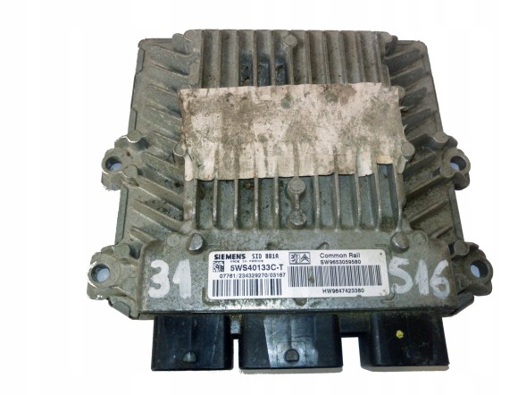 Groupe PSA 5WS40133C-T 9653059580 CZYSTY przygotowany w SDK БЛОК КЕРУВАННЯ 5WS40133C-T 9653059580 ЧИСТИЙ або ДОПИСУ