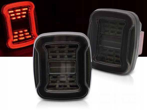 Vinstar LDCH45 2407911E mhm Комплект задніх ліхтарів Full LED Neon Diody Tuning для Jeep Wrangler YJ SJ TJ 91-06