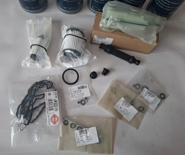 Volkswagen OE 0CK325121D 0CK325149D 0CK325421A 0CK325443 0CK325444 0CK325445 0CK325446, 0CK325083, 0CK927523, 0CK321439A, EL478560, G055529A2 olej Масло для трансмісії Volkswagen OE 6 л + фільтри мехатроніка S-TRONIC