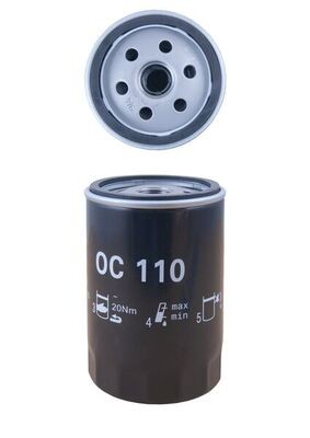 OC110 MAHLE ORIGINAL Фільтр оливи