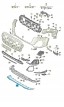 Audi OE НОВИЙ ОРИГІНАЛЬНИЙ AUDI 4M0807733HRU6 ЗАДНЯ БАЛКА - ЗАХИСНА
