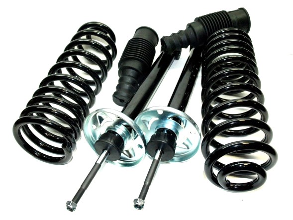 MCS M304719KPL22 2х АМОРТИЗАТОРИ, ПРУЖИНИ ГУМОВІ, задні VW PASSAT B3 B4