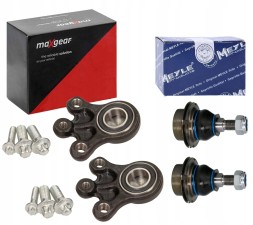 Maxgear 2× MAXGEAR Штифт маятника передній нижній MGZ-403016 для Peugeot 407 04> (Лівий/П + 2× Штифт важеля підвіски передній MEYLE 11-16 050 0035