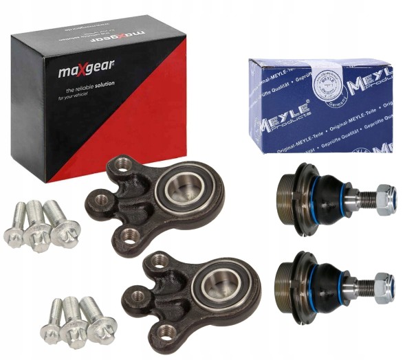 Maxgear 2× MAXGEAR Штифт маятника передній нижній MGZ-403016 для Peugeot 407 04> (Лівий/П + 2× Штифт важеля підвіски передній MEYLE 11-16 050 0035
