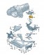 Audi OE 8W0399156AK Audi oe подушка коробки передач а4 a5 q5