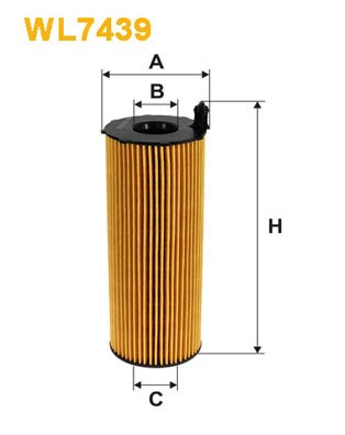 WL7439 WIX FILTERS Фільтр оливи