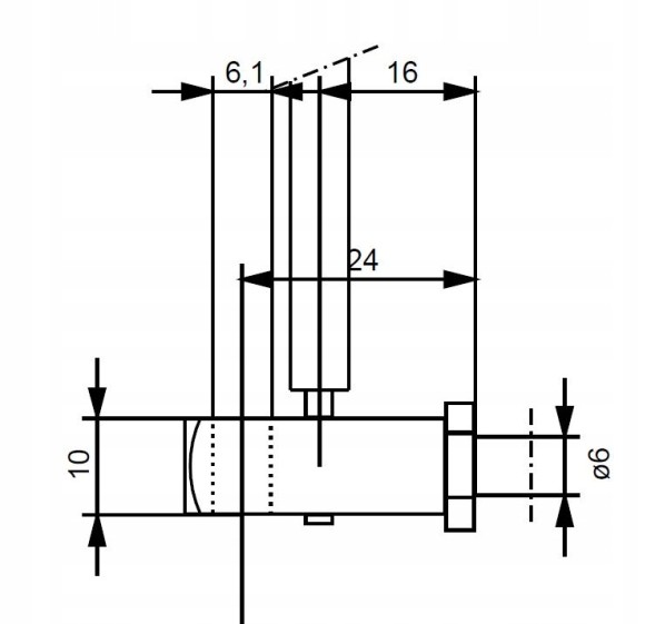 Китай F19 150 00481HAGZ0200N/5 Пружина газова блокована HAHN 481мм 150мм 60-400N
