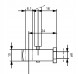 Китай F19 150 00481HAGZ0200N/5 Пружина газова блокована HAHN 481мм 150мм 60-400N