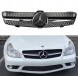 PELOPTICAR A219028 ГРИЛЬ АТРАПА DIAMOND MERCEDES CLS W219 C219 03-08 ЧОРНИЙ + ХРОМ