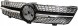 PELOPTICAR A219028 ГРИЛЬ АТРАПА DIAMOND MERCEDES CLS W219 C219 03-08 ЧОРНИЙ + ХРОМ