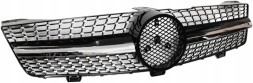 PELOPTICAR A219028 ГРИЛЬ АТРАПА DIAMOND MERCEDES CLS W219 C219 03-08 ЧОРНИЙ + ХРОМ