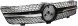 PELOPTICAR A219028 ГРИЛЬ АТРАПА DIAMOND MERCEDES CLS W219 C219 03-08 ЧОРНИЙ + ХРОМ