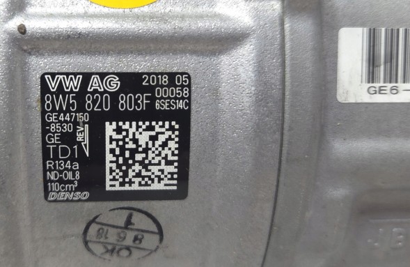 Audi OE 8W5820803F Audi Компресор кондиціонера Audi VW Skoda 8W5820803F