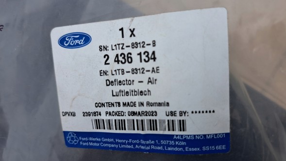 Ford OE puma 2 kierownica powietrza P.0 Ford Puma MK2 повітряне кермо