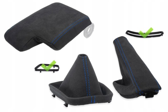 Maniol MA-1032329618 BMW E46 КОМПЛЕКТ СИЛЬФОНІВ, НАКЛАДКА ПІДЛІКОТНИКА АЛКАНТАРА н