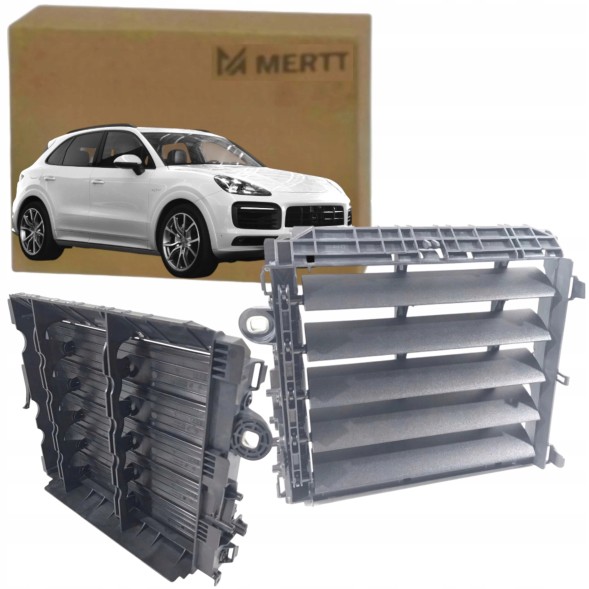 Mertt MRT-2033720 Жалюзі повітрозабірники ролета інтеркулера porsche cayenne 2017- ліва права