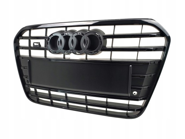 PA 4G0853653B ПОВНІСТЮ ЧОРНА РЕШІТКА РАДІАТОРА AUDI A6 S6 C7 2011р 2012р 2013 2014р BLACK EDITION
