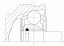 Lobro 303560 Шрус (граната) півосі 303560 löbro volvo c70 s60 s70 s80