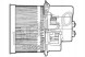 Denso DEA09063 DEN/BOX Denso вентилятор повітродувки fiat 500 1.4 (312)