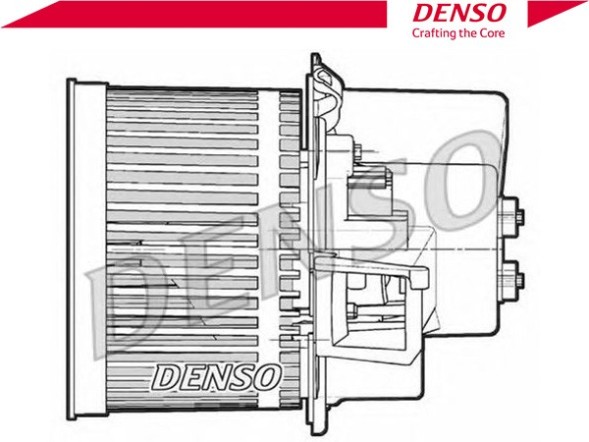 Denso DEA09063 DEN/BOX Denso вентилятор повітродувки fiat 500 1.4 (312)