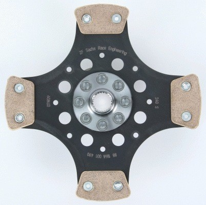 V-maxzone Part VIC-176656 Диск зчеплення Sachs Performance (спечений) 240 мм для AUDI A1, A3, TT; FORD