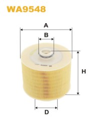 WA9548 WIX FILTERS Фільтр повітряний