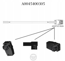 Mercedes-Benz OE A0045400305 ЕЛЕКРИЧНА ЗВ'ЯЗКА AIR BAG MERCEDES
