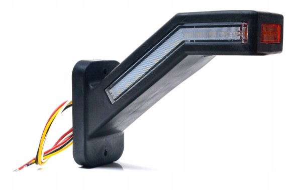 WAŚ S1346L Світлодіодний габаритний ліхтар 12/24V, спрямований стоп-ліхтар для причепів евакуатора