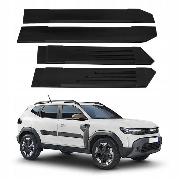 CHROMEMASTER RD-SD-0082-001 Бічні планки дверей кришки кузова для DACIA DUSTER III 2024-