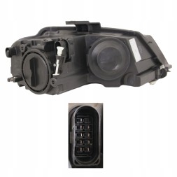 TYC 133209-E MHM TUNING Відбивач Лампа Tyc Audi a3 8p 8p0 Рестайлінг 2008-2012 L