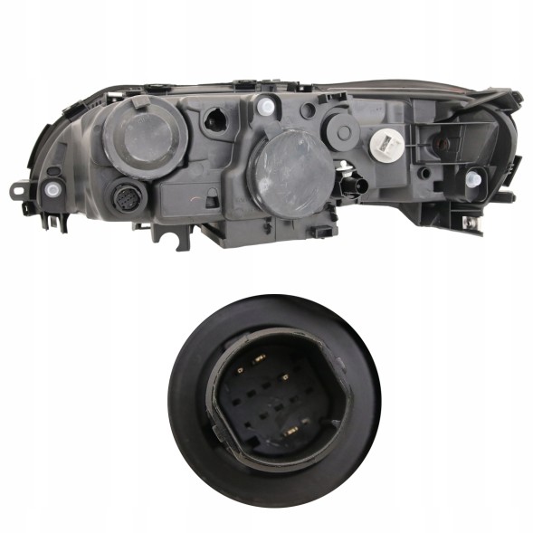 TYC 9073101E MHM TUNING Рефлектор Фара Передня Tyc Volvo V70 II 2 Xc70 Рестайлінг 2004-2007 R